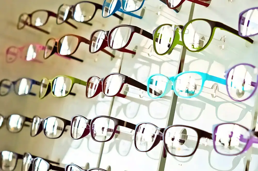 Eyeglasses and frame selection at Riverton Family Eye Care